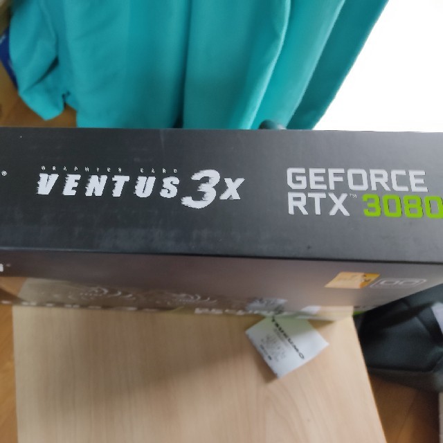 GEFORCE RTX3080 VENTUS 3X 10G OC　新品未開封