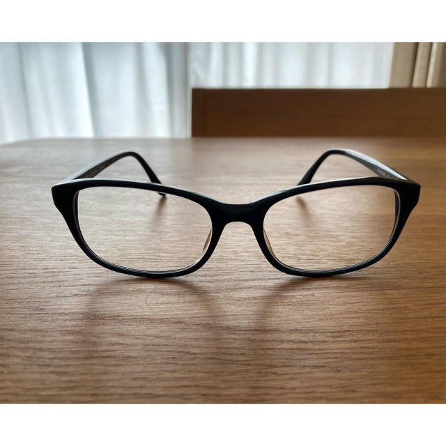 Zoff(ゾフ)のZoffメガネ　伊達眼鏡　黒縁メガネ レディースのファッション小物(サングラス/メガネ)の商品写真