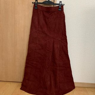 ジーナシス(JEANASIS)の最終値下げです♡JEANASiS コーデュロイスカート Sサイズ(ロングスカート)