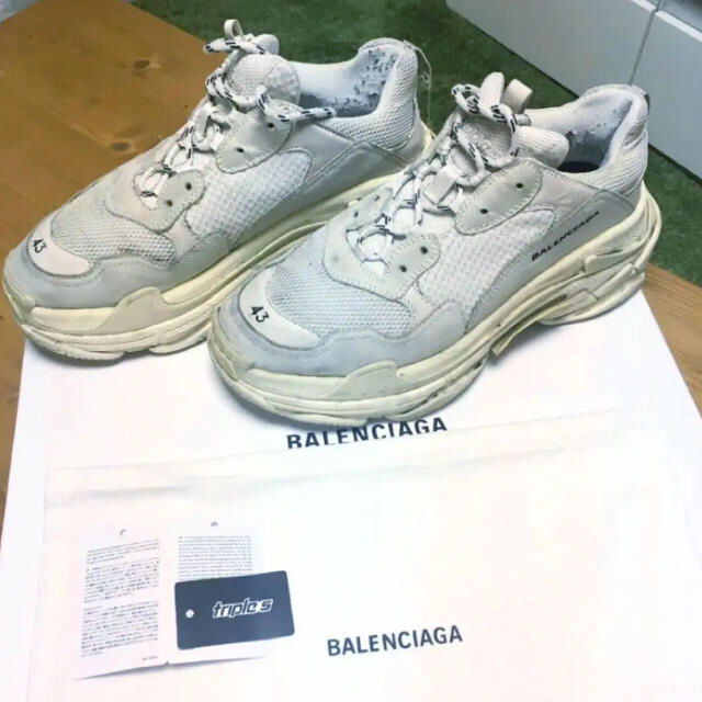 BALENCIAGA triples トリプルs 43 イタリア製