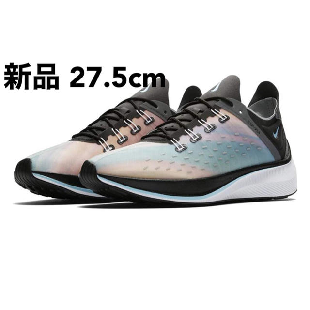 NIKE(ナイキ)の週末セール NIKE EXP - X14 QS 27.5 BLACK BLUE メンズの靴/シューズ(スニーカー)の商品写真