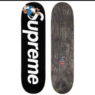 シュプリーム(Supreme)のSupreme®/Smurfs™ Skateboard black スマーフ(スケートボード)