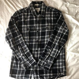 アバクロンビーアンドフィッチ(Abercrombie&Fitch)のアバクロブラックチェックシャツ(シャツ)