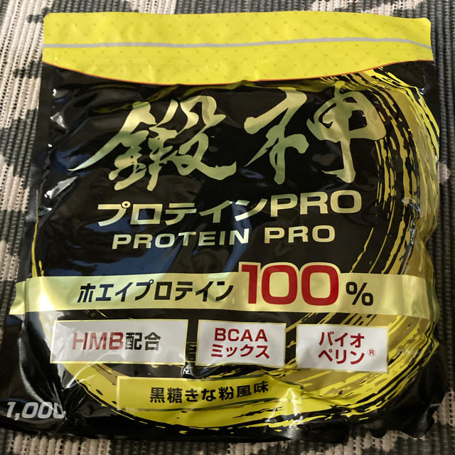 鍛神 プロテイン 黒糖きな粉風味