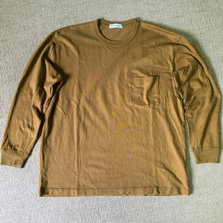 長袖 Tシャツ メンズ L COTTON USA(Tシャツ/カットソー(七分/長袖))