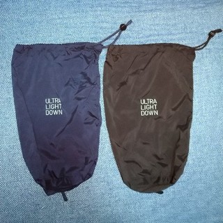 ユニクロ(UNIQLO)のユニクロ　巾着袋２色セット(その他)
