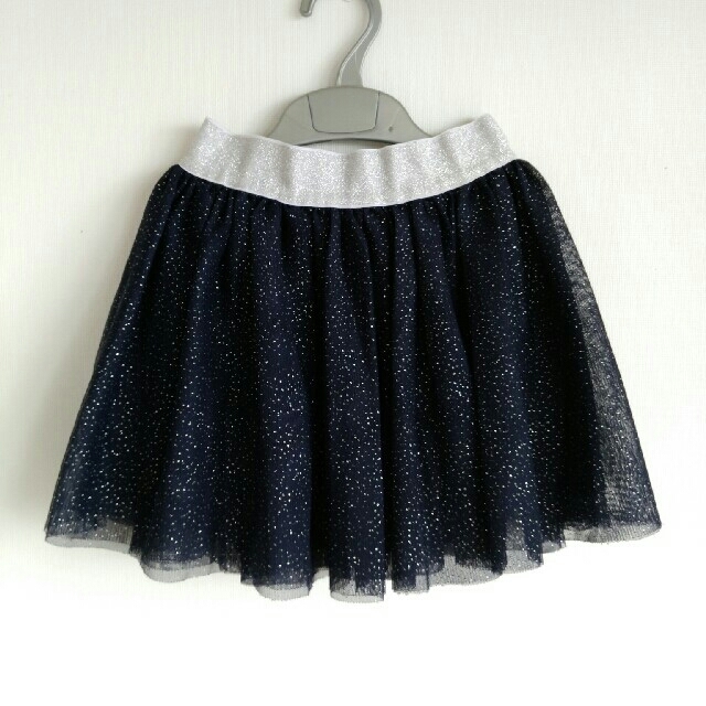 PETIT BATEAU(プチバトー)のプチバトーチュールスカート　6ans キッズ/ベビー/マタニティのキッズ服女の子用(90cm~)(スカート)の商品写真