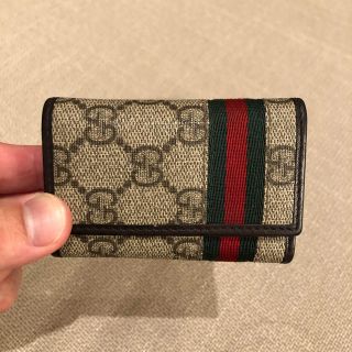 Gucci - GUCCI グッチ キーケース ブラウン 138077 6連 の通販 by