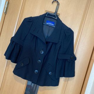 バーバリーブルーレーベル(BURBERRY BLUE LABEL)の♡バーバリーブルーレーベル  2way ジャケット　ネイビー　38(その他)