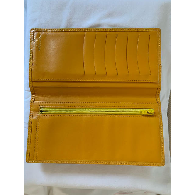 Courreges(クレージュ)のクレージュ長財布　黄色系 レディースのファッション小物(財布)の商品写真