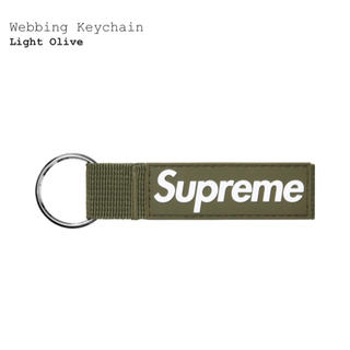 シュプリーム(Supreme)の【オリーブ】Supreme  Webbing Keychain   (キーホルダー)