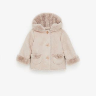 ザラキッズ(ZARA KIDS)の耳付き　ダブルサイドコート(ジャケット/コート)