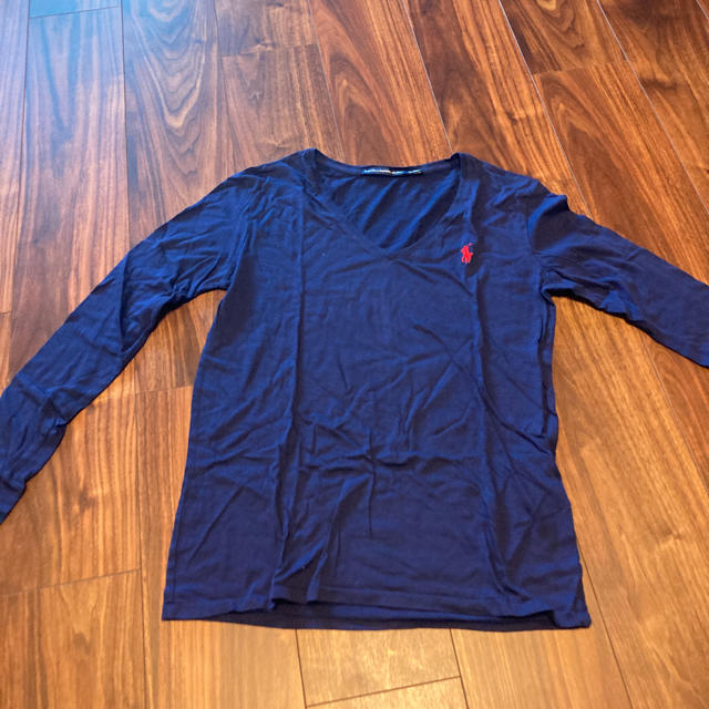 Ralph Lauren(ラルフローレン)のラルフローレン　紺色　ロンT レディースのトップス(Tシャツ(長袖/七分))の商品写真