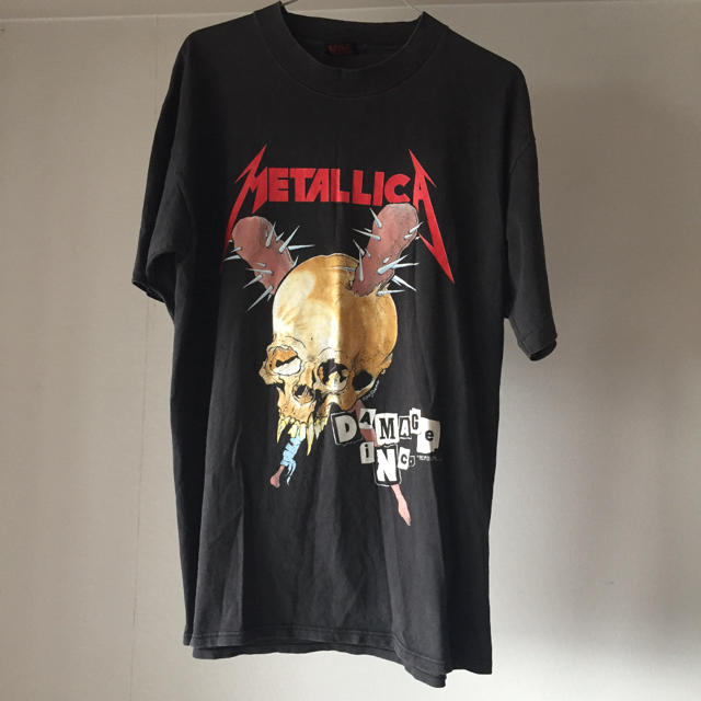 日本最大級 90's USA製 METALLICA メタリカ Tシャツ Tシャツ+カットソー(半袖+袖なし)