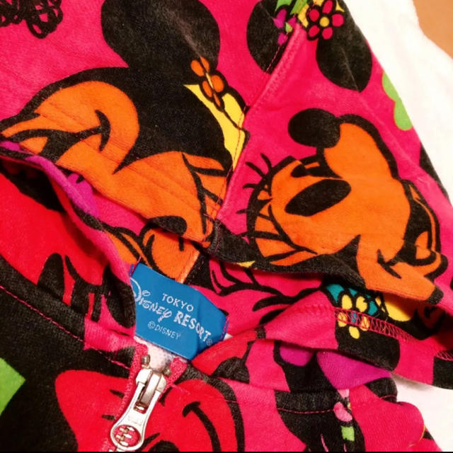 Disney(ディズニー)の最終値下げ‼️  ディズニー❤️ ミニーちゃんパーカー キッズ/ベビー/マタニティのキッズ服女の子用(90cm~)(ジャケット/上着)の商品写真