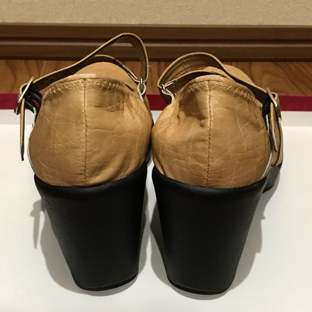 Re:getA(リゲッタ)のリゲッタ　グラマラス　パンプス（ベージュ）Lサイズ レディースの靴/シューズ(ハイヒール/パンプス)の商品写真