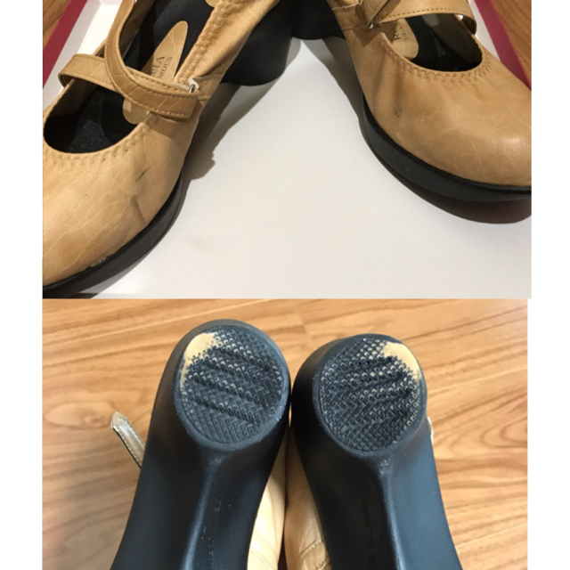 Re:getA(リゲッタ)のリゲッタ　グラマラス　パンプス（ベージュ）Lサイズ レディースの靴/シューズ(ハイヒール/パンプス)の商品写真