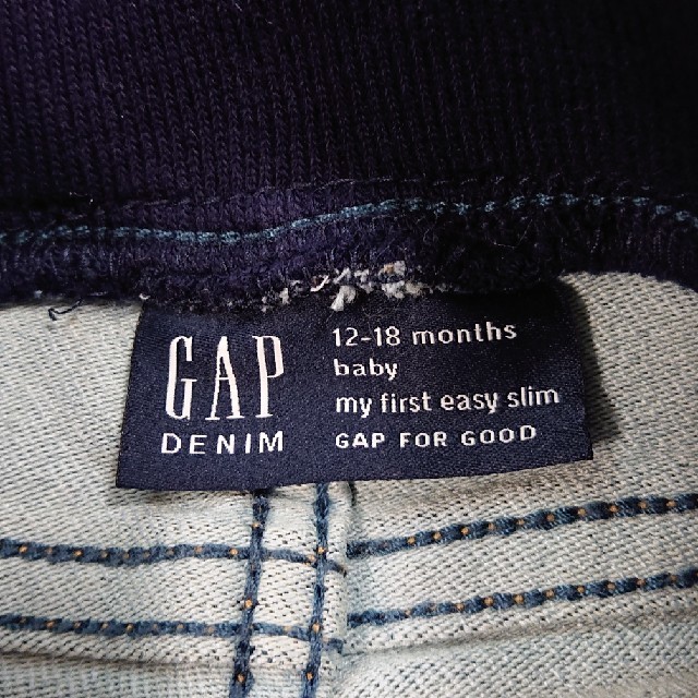 GAP(ギャップ)のGAP ジーパン 80cm キッズ/ベビー/マタニティのベビー服(~85cm)(パンツ)の商品写真