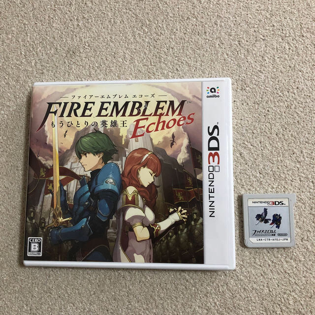 ニンテンドー3DS(ニンテンドー3DS)の【2本セット】ファイアーエムブレム Echoes（エコーズ） 3DS & 覚醒 エンタメ/ホビーのゲームソフト/ゲーム機本体(携帯用ゲームソフト)の商品写真