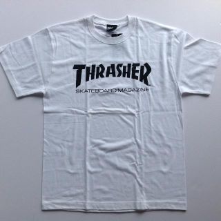 スラッシャー(THRASHER)のTHRASHER Tシャツホワイト Lサイズ スラッシャー スケボー(Tシャツ/カットソー(半袖/袖なし))