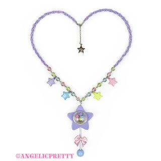 アンジェリックプリティー(Angelic Pretty)のStar Toyネックレス　ラベンダー(ネックレス)