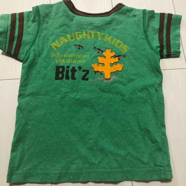 PARTYPARTY(パーティーパーティー)のBREEZE  PARTY PARTY  bits 95 ズボン　半袖　セット キッズ/ベビー/マタニティのキッズ服男の子用(90cm~)(Tシャツ/カットソー)の商品写真