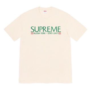 シュプリーム(Supreme)のサイズL supreme nuova york tee ノベルティ付き(Tシャツ/カットソー(半袖/袖なし))