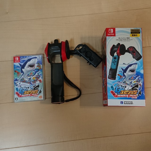 釣りスピリッツ Nintendo Switchバージョン とアタッチメント