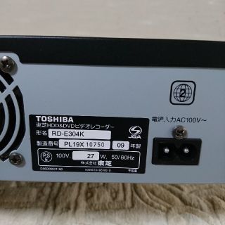 東芝 - TOSHIBA VARDIA RD-E304K 東芝 HDD&DVDレコーダーの通販 by