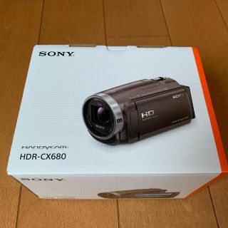 ソニー(SONY)のふう様専用　HDR-CX680(TI) ソニー　ブロンズブラウン(ビデオカメラ)