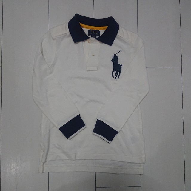 POLO RALPH LAUREN(ポロラルフローレン)のみぃ様専用です♪ ポロ・ラルフローレン 長袖 ポロシャツ  キッズ/ベビー/マタニティのキッズ服男の子用(90cm~)(Tシャツ/カットソー)の商品写真