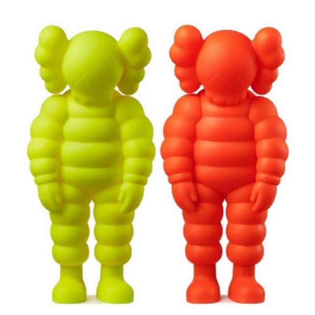 MEDICOM TOY(メディコムトイ)のkaws what party yellow orange set エンタメ/ホビーのフィギュア(その他)の商品写真