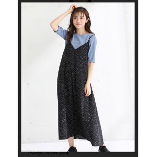 ハニーズ(HONEYS)のまきてぃ様用【HONEYS】ドットキャミワンピース【Lサイズ】(ロングワンピース/マキシワンピース)