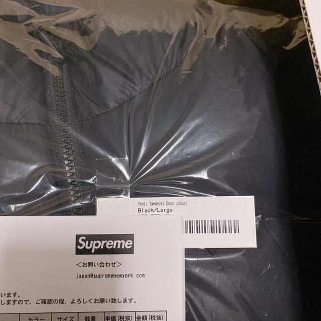 Supreme®/Yohji Yamamoto® Down Jacket L Supreme®/Yohji Yamamoto® Down Jacket L