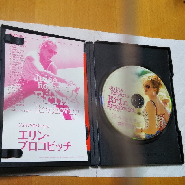 SONY(ソニー)のエリン・ブロコビッチ　ジュリア・ロバーツ　DVD エンタメ/ホビーのDVD/ブルーレイ(外国映画)の商品写真