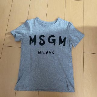 エムエスジイエム(MSGM)のmsgm筆文字tシャツ(Tシャツ(半袖/袖なし))