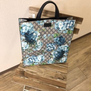 グッチ(Gucci)のGUCCI◆ブルームス◆キャンバス&レザー縦トート(トートバッグ)