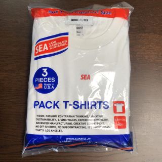 シー(SEA)のwind and sea 【pack t-shirts】white(Tシャツ/カットソー(半袖/袖なし))