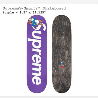 シュプリーム(Supreme)のSupreme Smurfs Skateboard シュプリーム　スマーフ(スケートボード)