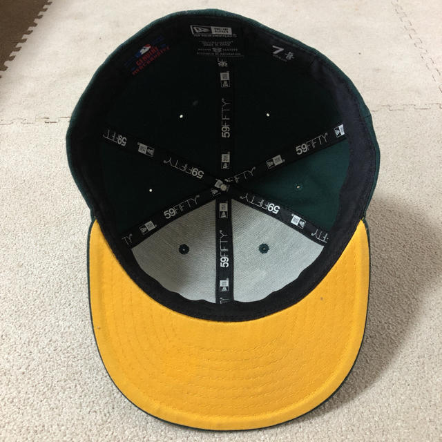 NEW ERA(ニューエラー)のニューエラ キャップ　アスレチックス　MLB キャップ　帽子 メンズの帽子(キャップ)の商品写真