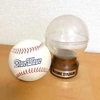 オリックスバファローズ(オリックス・バファローズ)のプロ野球 オリックス練習ボール＆マリンスタジアムボールケース(記念品/関連グッズ)