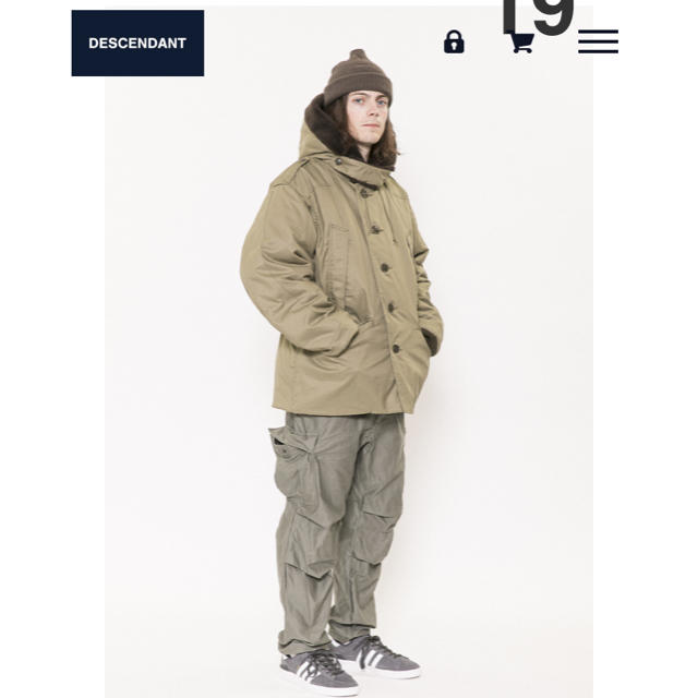 【最終値下】20aw descendant D-65M TROUSERS