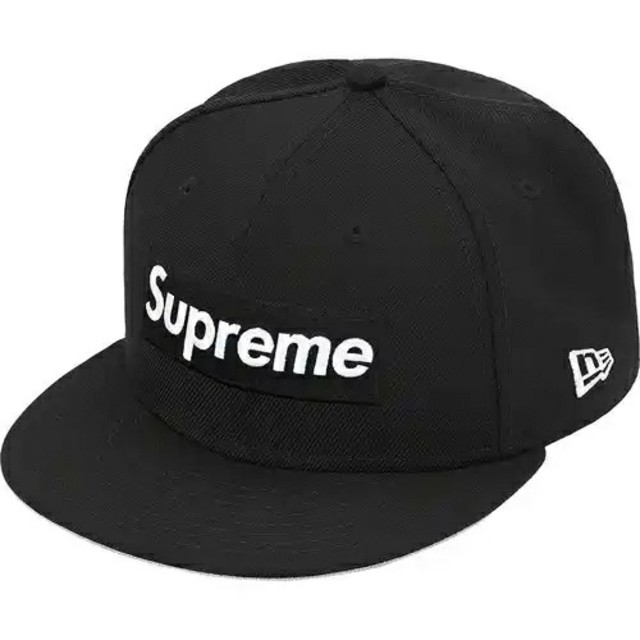 7 1/4 Supreme   Box Logo NEW ERA Black帽子