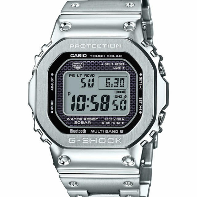 ★新品★ G-SHOCK GMW-B5000D-1JF フルメタル シルバー