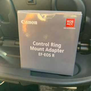 キヤノン(Canon)の新品　コントロールリングマウントアダプター EF-RF EOS R キヤノン(ミラーレス一眼)