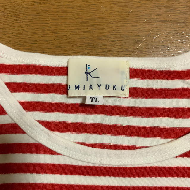 kumikyoku（組曲）(クミキョク)のKUMIKYOKU Tシャツ　TLサイズ キッズ/ベビー/マタニティのキッズ服女の子用(90cm~)(Tシャツ/カットソー)の商品写真