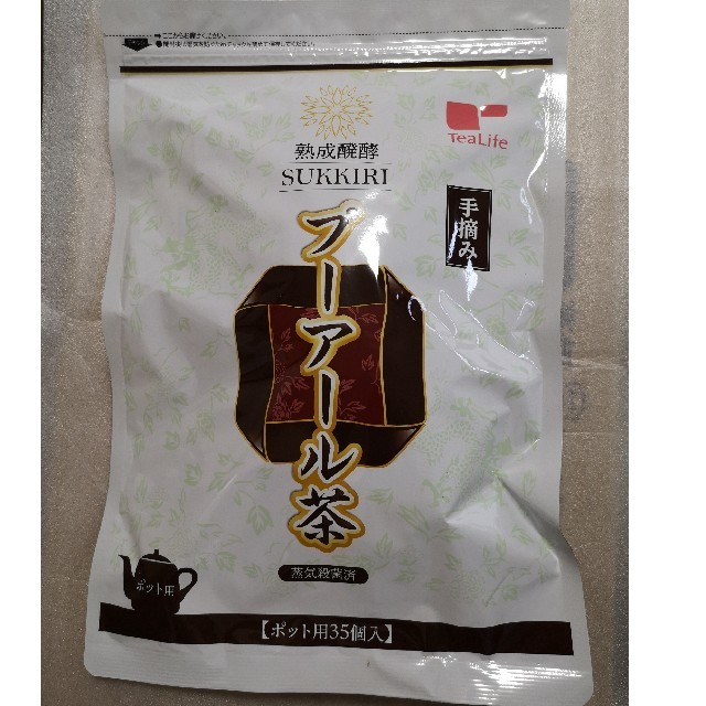 Tea Life(ティーライフ)のティーライフ ダイエットプーアール茶 ポット用35個入 食品/飲料/酒の健康食品(健康茶)の商品写真