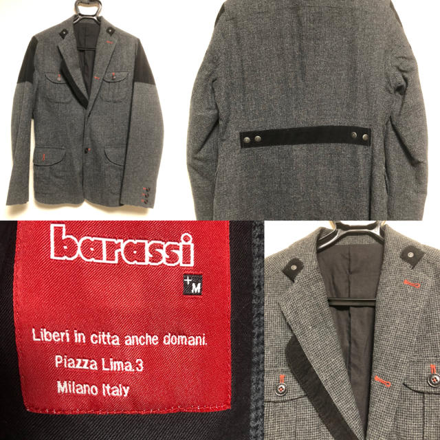 Barassi(バラシ)のbarassi 秋冬　ジャケット　美品 メンズのジャケット/アウター(テーラードジャケット)の商品写真