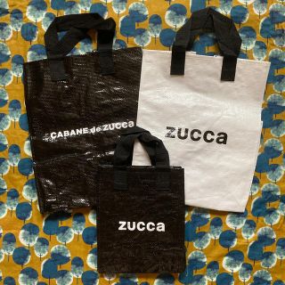 ズッカ(ZUCCa)の【zucca  ズッカ】ショッパー　3枚セット(ショップ袋)