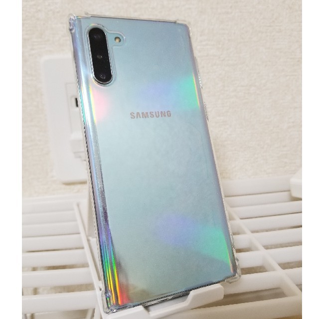 GALAXY NOTE10 デュアルSIM SM-N9700オーロラグロースマホ/家電/カメラ